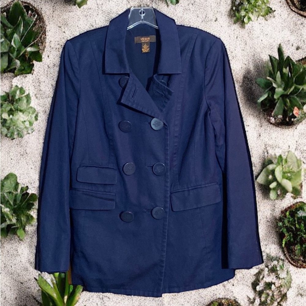 3/$15 Victor Alfaro Blue Blazer